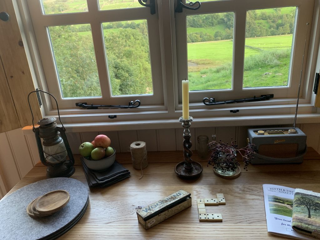 Shepherds Hut Interior Swaledale