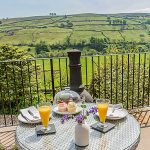 Billy Gills Holiday Cottage Patio Swaledale