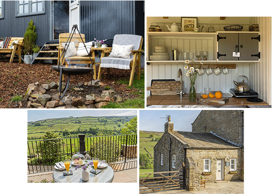 Shepherds Hut and Cottages inSwaledale